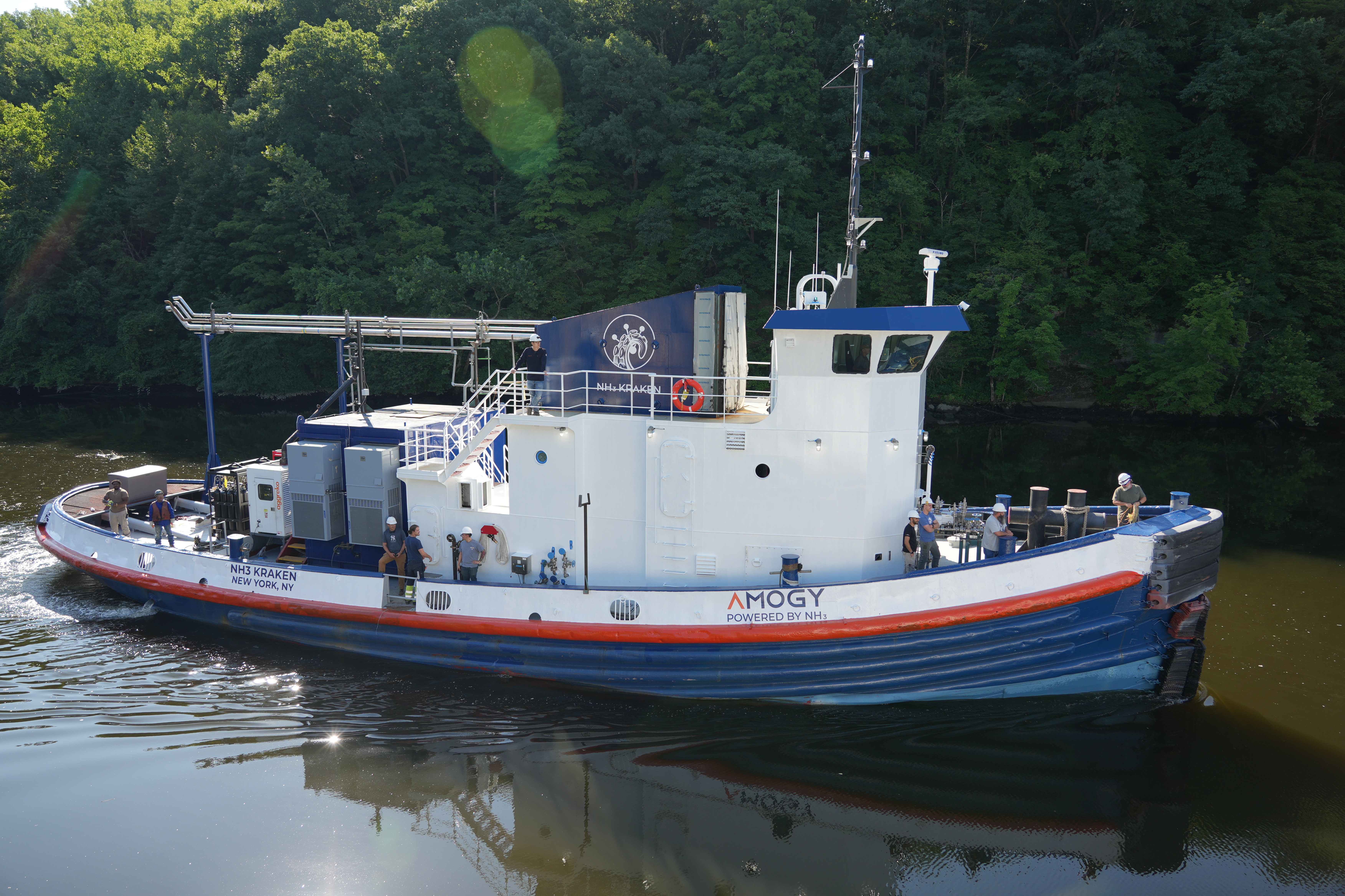 Amogy NH3 Kraken Tugboat